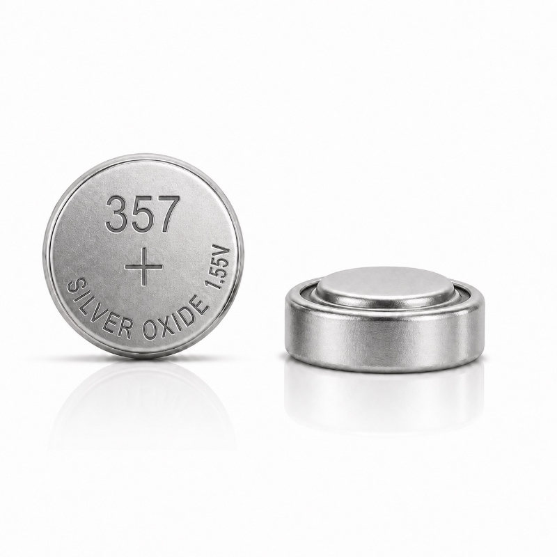357 SR44 silver oxide battery