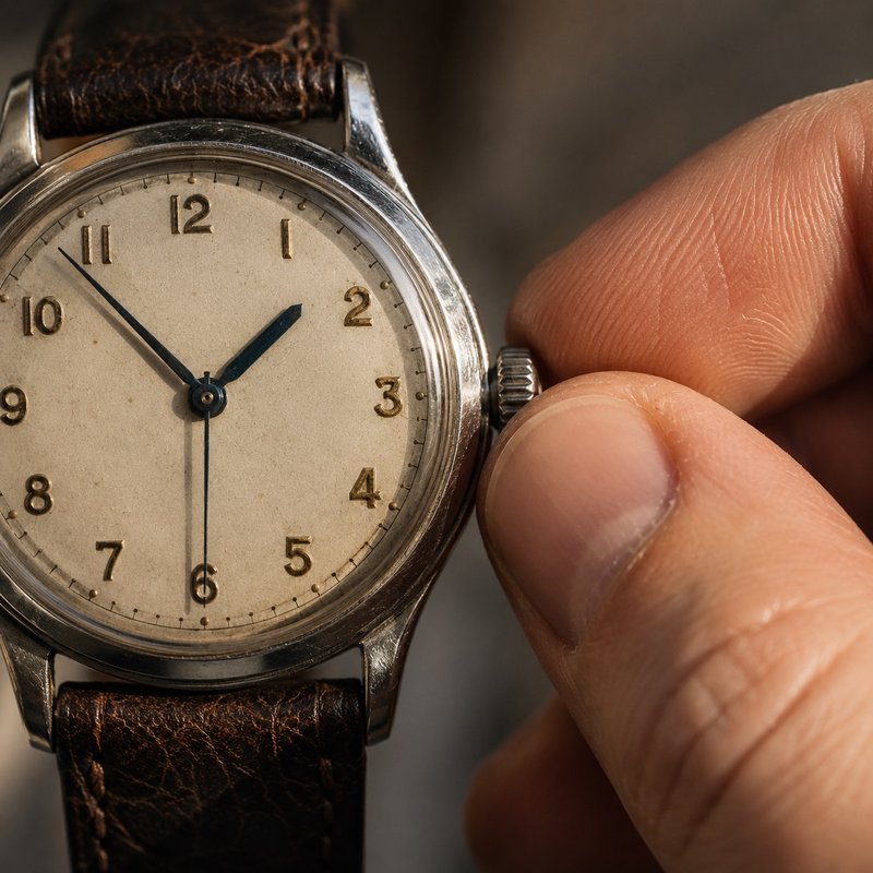 Classic manual-wind dress watch